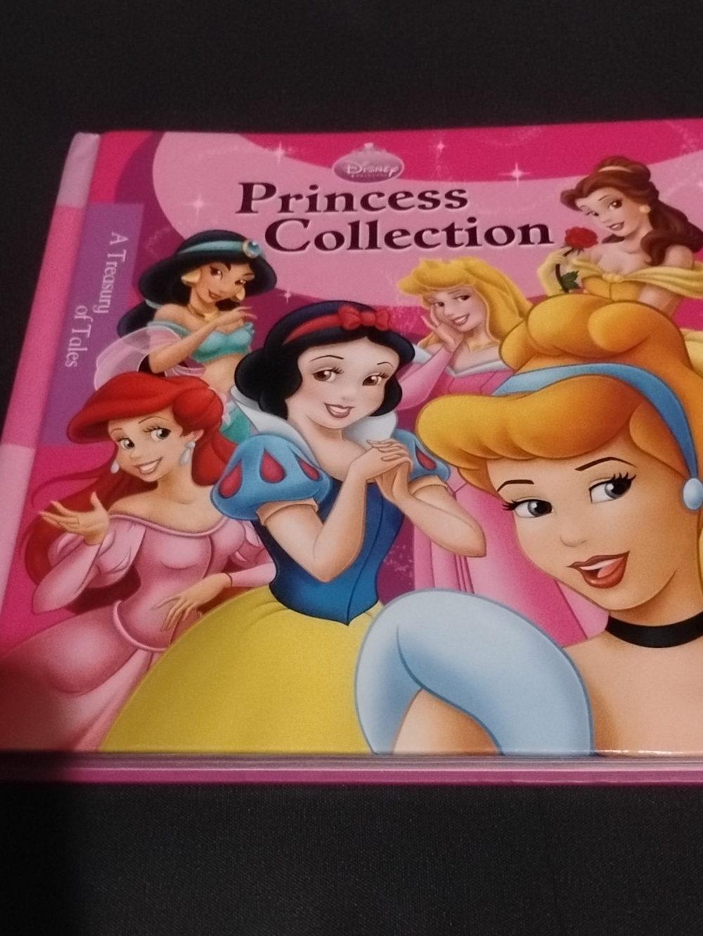 Disney Princess Collection Book - Pink, Yellow, Blue